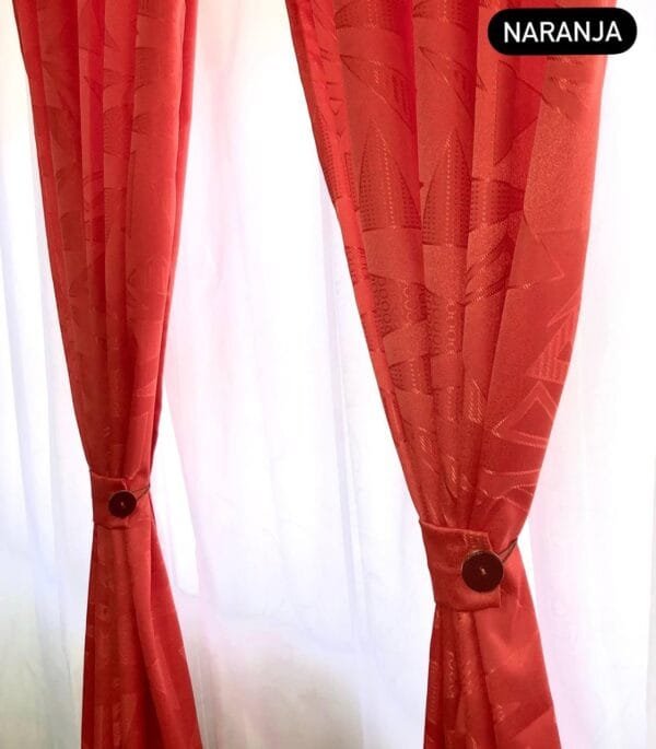 Cortinas Jacquard de botón - sin velo - Image 11