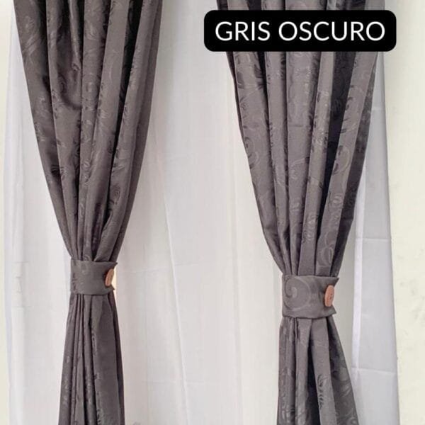Cortinas Jacquard de botón - sin velo - Image 15