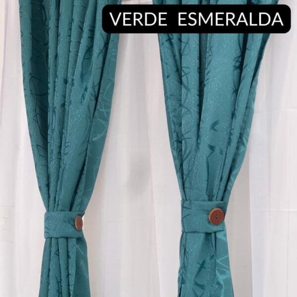 Cortinas Jacquard de botón - sin velo - Image 20